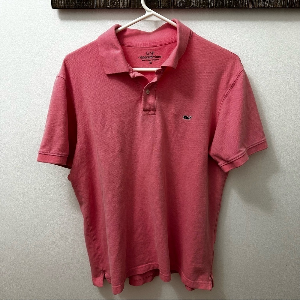 Vineyard Vines Pink Polo Shirt Classic medium